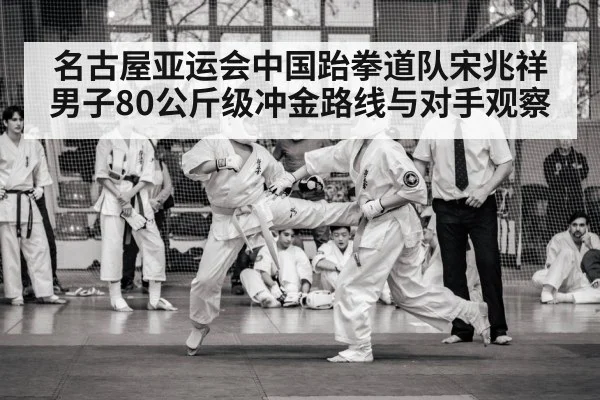 名古屋亚运会中国跆拳道队宋兆祥男子80公斤级冲金路线与对手观察